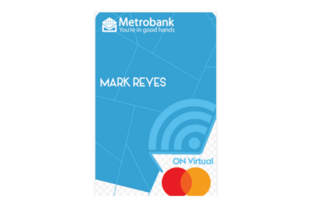 Paano Mag-apply ng Metrobank ON Virtual Mastercard na Credit Card